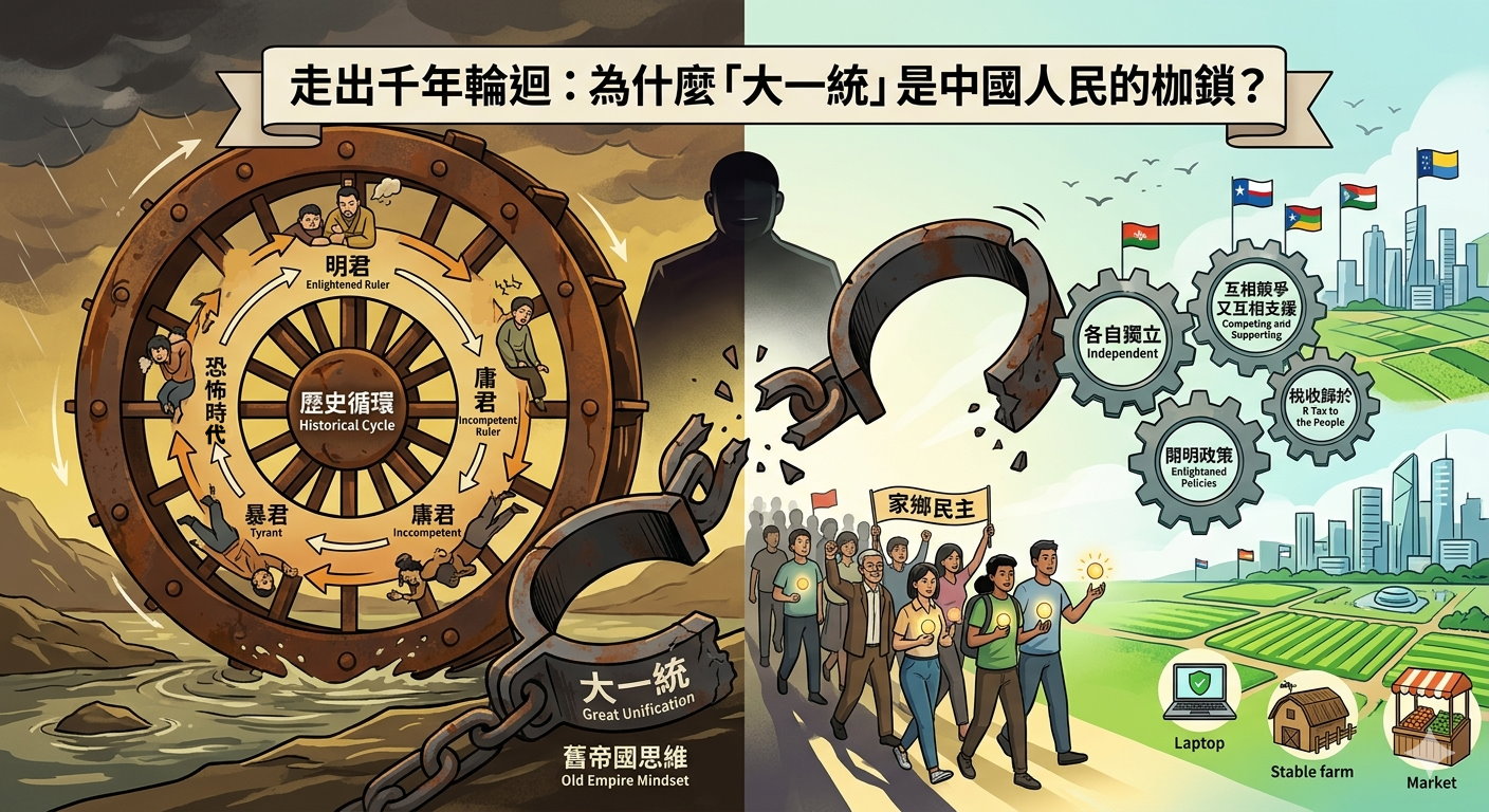 走出千年輪迴：為什麼「大一統」是中國人民的枷鎖？